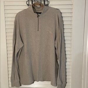 Rodd & Gunnton Ave Quarter Zip Cream Quarter-Zip Pullover